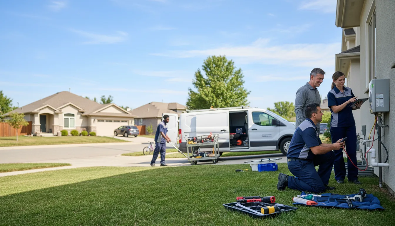 Tankless water heater service in Kenton, OH